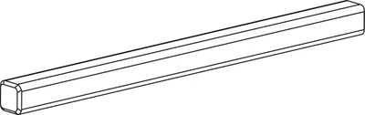 Produktbild von HAUTAU ATRIUM HS Vierkantstift 10x85 mm, TS 81-92 mm, Stahl verzinkt