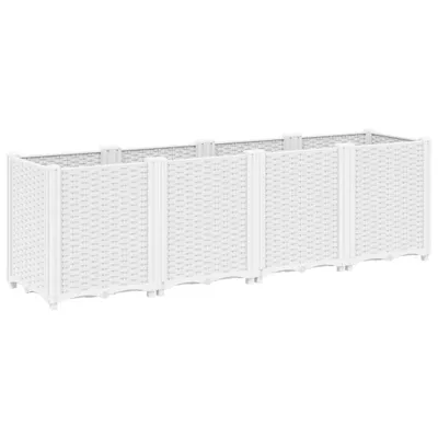 Produktbild von Pflanzkübel Weiß 160x40x53 cm PP