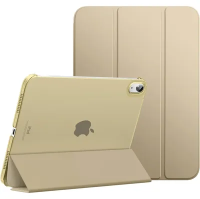 Produktbild von Schutzhülle für iPad 11 Zoll 2025 / 10,9 Zoll 2022, Transparent, Kunstleder, Standfunktion, Auto Wake/Sleep