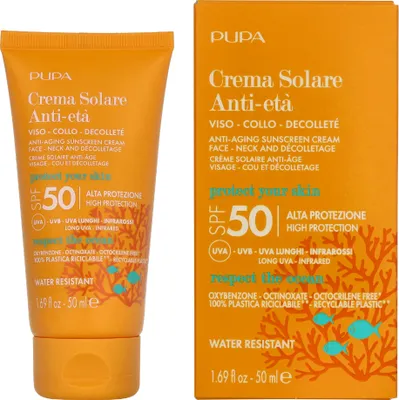 Produktbild von Pupa Sonnenschutz Anti-Aging Creme SPF50