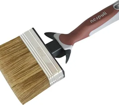 Produktbild von nespoli Flächenstreicher Lasur braun 100mm