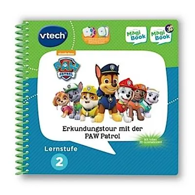 Produktbild von Vtech 80-480204 - MAGIBOOK Lernstufe 2 - Erkundungstour mit der PAW Patrol 3D 4-6 Jahre