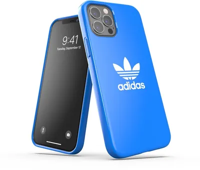 Zdjęcie produktu dla Adidas 42289, Pokrowiec, Apple, iPhone 12, iPhone 12 Pro, 15,5 cm (6.1"), Niebieski