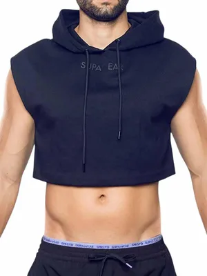 Produktbild von Supawear Cropped Hoodie Black L