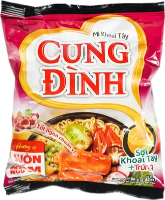 Zdjęcie produktu dla Oferta: Natychmiastowe danie w miseczce "Cung Dinh Suon Heo" o smaku wieprzowiny z żeberkami, 80g