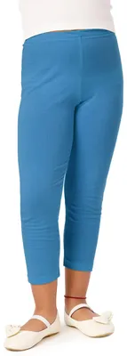 Image de Merry Style filles leggings 3/4 en viscose MS10-131 (bleu, 110)