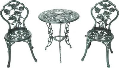 Produktbild von abc HOME | Gartenmöbel-Set Jugendstil | Aluminiumguss