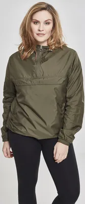 Zdjęcie produktu dla Urban Classics Ladies - PULL OVER Jacke dunkel oliv - XXL
