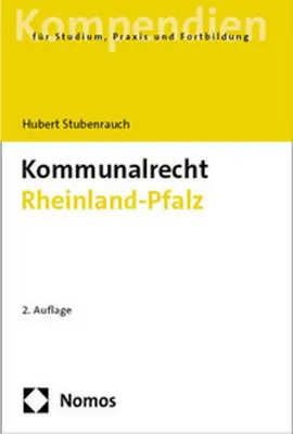 Produktbild von Kommunalrecht Rheinland-Pfalz