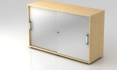 Produktbild von Schiebetürschrank 1752S CE, 2 OH 120 x 40 x 74,8 cm (BxTxH)