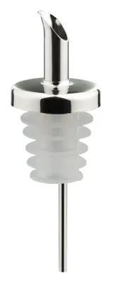 Produktbild von Westmark 2 Essig-/Ölausgießer, Silikonkork,Schnabelform "Inox Öl-Spezial"
