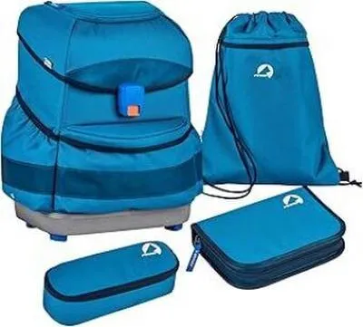 Produktbild von Finkid BUDDY CLASSIC seaport/navy Set 4-teilig Schulranzen 102100