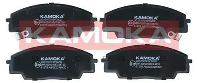 Produktbild von KAMOKA Bremsbeläge Satz Vorne für HONDA CIVIC VIII Hatchback (FN, FK) JQ101079