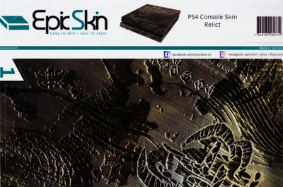 Produktbild von PS4 Console Skin - Design Aufkleber Relict