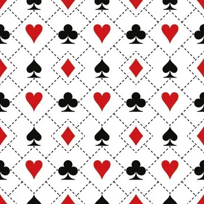 Produktbild von 20 Servietten Cards - Kartensymbole 33x33cm