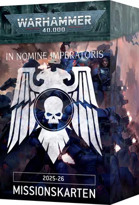 Produktbild von Warhammer 40.000 Chapter Approved Missionsdeck Deutsch