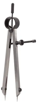 Imagen del producto de KS TOOLS, compás modelo 300.0432, 300 mm, acero para herramientas, 205 g