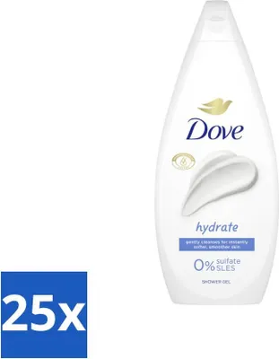 Immagine prodotto di Crema doccia Dove - Idrata - 720 ml - Confezione risparmio - 25 pezzi