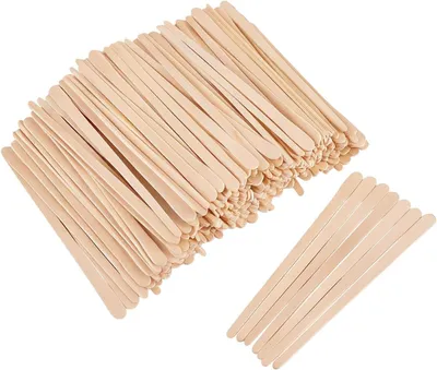 Produktbild von Holzspatel 88 mm, 700 Stück, für Haarentfernung, zum Basteln