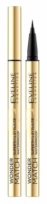 Obrázek produktu pro Eveline Cosmetics Wonder Match – oční linky, dlouhotrvající efekt, voděodolnost