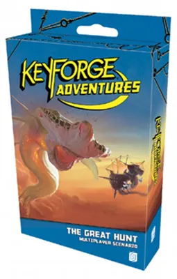 Produktbild von Asmodee KeyForge Adventures: The Great Hunt, Brettspiel