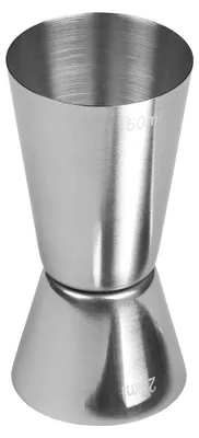 Produktbild von Tala Jigger 25 ml 50 ml Edelstahl Doppel Shotmaß Barmaß Cocktail Messbecher für