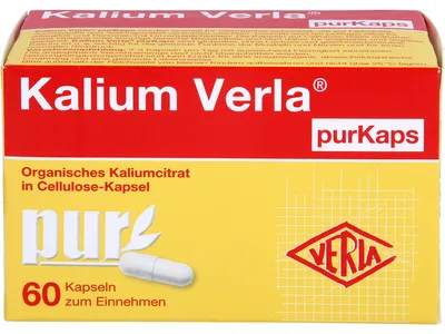 Zdjęcie produktu dla Kalium Verla  purKaps, kapsułki celulozowe, 60 szt.