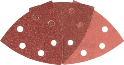 Produktbild von Bosch Schleifblatt 10 Stück 93 mm, Körnung 60/80/120/180/240 für Deltaschleifer