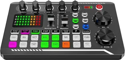 Image de Table de mixage DJ pour la production musicale, au design compact et de couleur noire