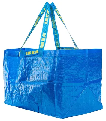 Produktbild von IKEA 172.283.40 Einkaufstasche Frakta L, blau, 5er Set