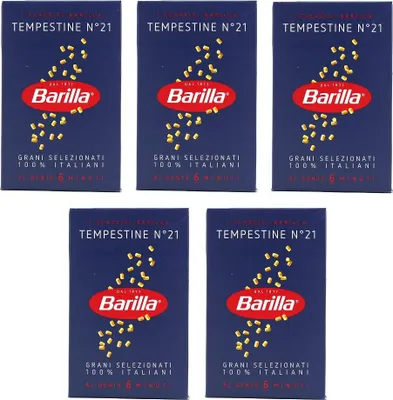 Produktbild von 5x Pasta Barilla Tempestine Nr. 21 italienisch Nudeln 500g pack