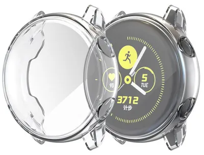 Imagen del producto de Carcasa blanda de cobertura completa para Samsung Galaxy Watch Active 2 - 44 mm - Transparente