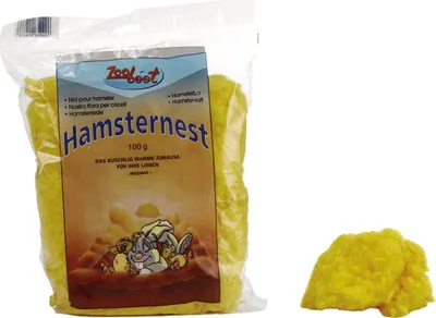 Image de Nid de hamster Zoobest digestible, contenu : 100 g