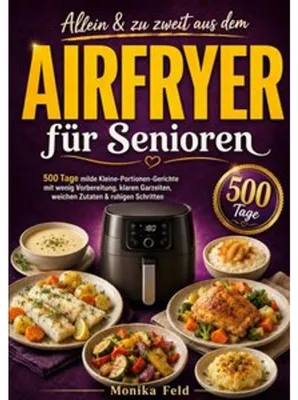 Immagine prodotto di Allein & zu zweit aus dem Airfryer für Senioren
