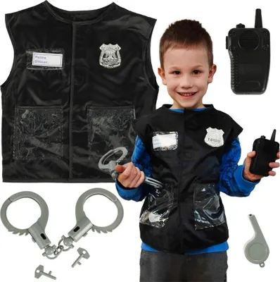 Obrázek produktu pro Karnevalový kostým sada kostýmů policista 3-8 let