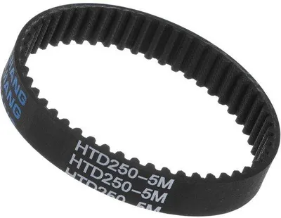 Immagine prodotto di Cinghie per stampa 3D industriale - 15 mm x 250 mm - Neoprene - Corda in nylon - Macchina CNC - Resistente