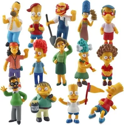 Obrázek produktu pro SET Figurek Simpsonovi 14 ks.