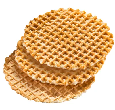 Produktbild von Biscate Krossis Rundwaffel 65 mm 4 kg (1.000 Stück)