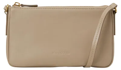 Immagine prodotto di Marc O'Polo Pelle borsa a tracolla Fuana Crossbody Bag Earthy Taupe grigio talpa