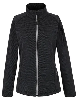 Produktbild von Regatta - "Liliena" Fleecejacke für Damen RG13050 (34 DE) (Mittelgrau/Schwarz)