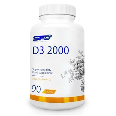 Produktbild von Vitamin D3 2000 IE Tabletten, 120 Stück zur Erhaltung von Knochen und Immunsystem
