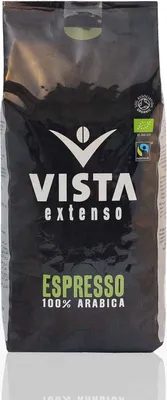 Produktbild von Tchibo Vista Espresso - 1kg ganze Kaffee-Bohne, 100% Arabica, Fairtrade