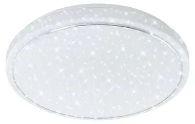 Produktbild von BRILONER Star LED Deckenleuchte, Fernbedienung, Dimmbar, CCT Farbtemperatursteuerung, Sternendekor, weiß, 38,5 x 7,5 cm