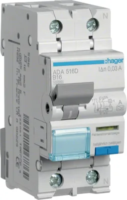 Zdjęcie produktu dla Hager ADA516D, 240 V