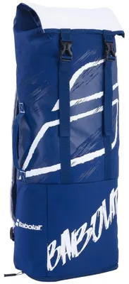 Obrázek produktu pro Babolat Backrack 2 Badmintonová taška Racketbag Držák na rakety Batoh Bagback modrá/bílá 757014-148