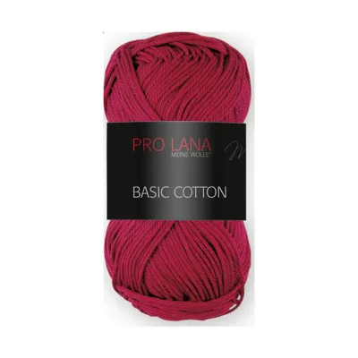 Produktbild von Pro Lana Basic Baumwolle 50g (38) rostbraun