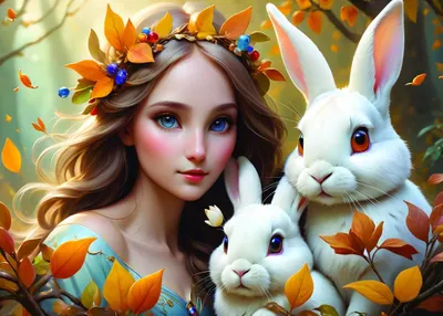 Zdjęcie produktu dla ALIPSON Puzzle Dvka i króliki 500 lalek