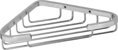 Produktbild von BEO Eckseifenkorb Edelstahl matt 230x30x130 mm für Bad & Küche >> zum Bohren