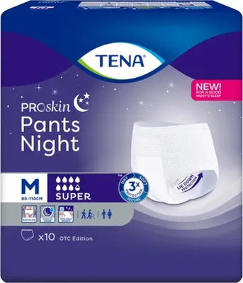 Produktbild von TENA Pants Night PROskin Super,M(4x10Stk),