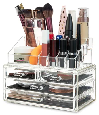 Produktbild von Make-up-Organizer, Schminktisch-Organizer, Kosmetik-Organizer mit Schubladen (groß)